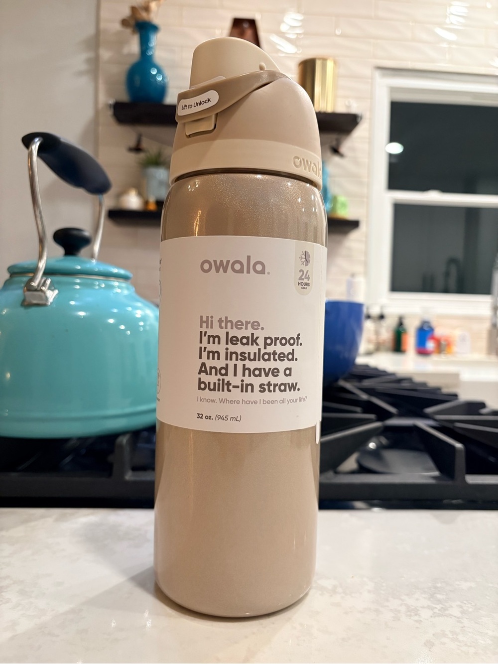 Brand new authentic Owala Holiday magic 2024 rare edition water bottle